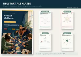 Vorschau - Unterrichtsreihen - Neustart als Klasse – gemeinsam besser werden - Deckblatt