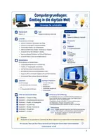 Vorschau - Unterrichtsreihen - Digitale Grundbildung – Computergrundlagen | Arbeitsblätter mit Lösungen | Klasse 5–6 - Seite 1