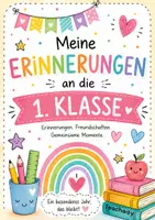 Vorschau - Stundenentwürfe - Schuljahresende 1.Klasse - Erinnerungsplakat und Reflexion - Deckblatt