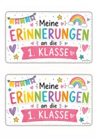 Vorschau - Stundenentwürfe - Schuljahresende 1.Klasse - Erinnerungsplakat und Reflexion - Seite 2
