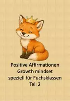 Vorschau - Poster - Karten Growth mindset Fuchsklasse Teil 2 - Seite 2