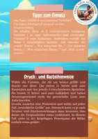 Vorschau - Mal- und Bastelvorlagen - Wassereis | Feriengruß Sommerferien | Schildkrötenklasse 🐢🍦 - Seite 1