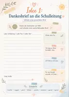 Vorschau - Arbeitsblätter - Danke an unsere Schulleitung – Wertschätzende Briefe, Komplimentekarten & kreative Dankeschön-Ideen für die letzten Schultage | Sek I - Seite 3
