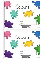 Vorschau - Arbeitsblätter - Colours - Booklet (Englisch) - Seite 1