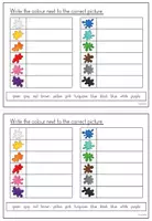 Vorschau - Arbeitsblätter - Colours - Booklet (Englisch) - Seite 2