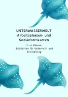 Vorschau - Präsentationen/Tafelbilder - Unterwasserwelt Tagesablaufkarten - Seite 1
