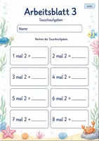 Vorschau - Arbeitsblätter - 2er Reihe Einmaleins | Mathematik Klasse 2 | 7 Arbeitsblätter als PDF - Seite 3