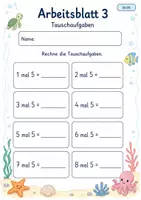Vorschau - Arbeitsblätter - 5er Reihe Einmaleins | Mathematik Klasse 2 | 7 Arbeitsblätter als PDF - Seite 3