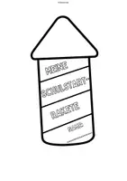 Vorschau - Arbeitsblätter - Schuljahresbeginn: Schulstart-Rakete (Bastelidee Grundschule) - Seite 3
