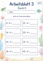 Vorschau - Arbeitsblätter - Einsdurcheins Klasse 2 | Mathematik Klasse 2 | 7 Arbeitsblätter als PDF - Seite 3