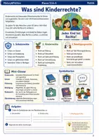 Vorschau - Arbeitsblätter - Kinderrechte Arbeitsheft Klasse 5 bis 6 - Seite 1