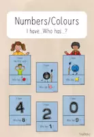 Vorschau - Arbeitsblätter - Colours (Paket) - Flashcards, Worksheets, Bingo, Survey - Seite 1