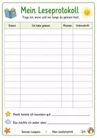 Vorschau - Stationenlernen - Lesepass Klasse 1/2 | Sommer - Seite 3