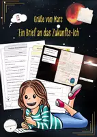 Vorschau - Stundenentwürfe - Einen persönlichen Brief schreiben (Deutsch, Klasse 5/6) - Deckblatt