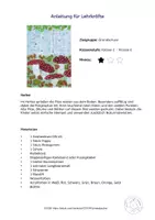Vorschau - Mal- und Bastelvorlagen - Kunst Herbst, Fliegenpilze drucken und malen, Grundschule - Seite 3