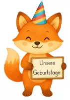 Vorschau - Arbeitsblätter - Fuchsklasse - Materialpaket (Organisation, Dekoration, Brief, Illustrationen) - Seite 1