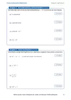 Vorschau - Arbeitsblätter - Probe-Klassenarbeit: Potenzen & Potenzgesetze (Klasse 9 Gymnasium) - Seite 2