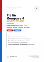 Vorschau - Stundenentwürfe - Fit für Kompass 4 – Das komplette Übungspaket | Deutsch & Mathematik | Klasse 4 | Baden-Württemberg | 154 Aufgaben mit Lösungen - Deckblatt