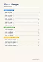 Vorschau - Arbeitsblätter - Wortarten • 20 Wortschlangen - Übungen • Nomen/Verb/Adjektiv - Seite 2