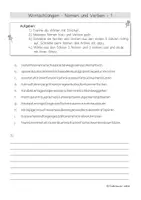Vorschau - Arbeitsblätter - Wortarten • 20 Wortschlangen - Übungen • Nomen/Verb/Adjektiv - Seite 3