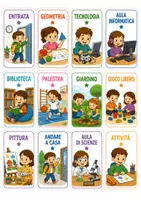 anteprima - Materiale di supporto/inclusione - Accoglienza primi giorni! Routine e Incarichi - Pagina 3