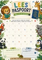 Voorbeeld - Leespaspoort - Thema dieren - Voorblad