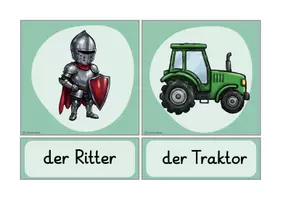 Vorschau - Fördermaterial/Inklusion - Buchstabeneinführung R - Bildkarten - Seite 3