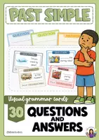 Προεπισκόπηση - Φύλλα εργασίας - Past Simple Questions (Visual Cards) - Εξώφυλλο