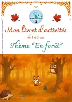Aperçu - Feuilles d'exercices - Grand livret complet – Activités “En forêt – Automne” - Page de couverture