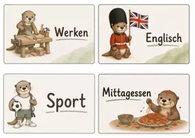 Vorschau - Bildkarten - Stundentransparenz Tagestransparenz OTTER Otterklasse - Seite 2