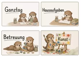Vorschau - Bildkarten - Stundentransparenz Tagestransparenz OTTER Otterklasse - Seite 3