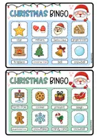 Προεπισκόπηση - Flashcards - Christmas Bingo – Flashcards & Picture Wheel (24 Κάρτες) - Σελίδα 3