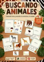 Vista previa - Unidades / Secuencias / Situaciones de Aprendizaje - BUSCANDO ANIMALES (C. LECTORA - ASOCIACIÓN) - Portada