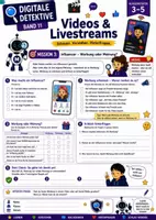 Vorschau - Stundenentwürfe - Künstliche Intelligenz Digitale Detektive Band 11 Videos & Livestreams Jg. 3-5 - Seite 3