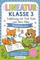 Vorschau - Arbeitsblätter - Einführung Lineatur Klasse 3 - Deckblatt