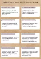 Vista previa - Hojas de trabajo - Comprensiones lectores_Prehistoria - página 3
