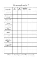 Vorschau - Arbeitsblätter - Materialpaket Codeswitching - Seite 2
