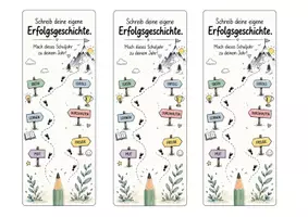 Vorschau - Arbeitsblätter - Motivationskarte zum Schulstart - Begrüßungsgeschenk Bleistift - Seite 1
