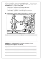 Vorschau - Arbeitsblätter - Arbeitsblatt + Quelle: Herrschaft im Mittelalter: Grundherrschaft und Lehenswesen - Seite 2