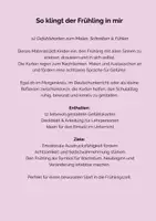 Vorschau - Aufgabenkarten - Materialpaket: So klingt das Jahr in mir. 48 Gefühlskarten zu allen vier Jahreszeiten - Seite 1
