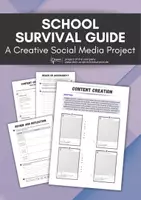 Vorschau - Arbeitsblätter - Back to School English Project: Create a Social Media Survival Guide (Kreativprojekt ab Klasse 7/8) - Deckblatt