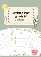 Vorschau - Aufgabenkarten - Sommer Mini Aufgaben - Deckblatt
