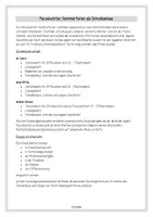 Vorschau - Arbeitsblätter - Sommerferien Erlebnisse Ferienbericht, Purzelwörter - Seite 1