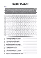 Vorschau - Arbeitsblätter - Back to School Word Search + Vocabulary Quiz - Seite 2