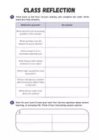 Vorschau - Arbeitsblätter - Four Corners Speaking Activity - Back to School Discussion & Reflection Worksheet (ab Klasse 7) - Seite 2
