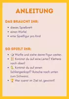 Vorschau - Spiele - DIY Brettspiel Schlangen und Leitern - Seite 3