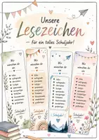 Vorschau - Anderer Materialtyp - Lesezeichen zum Schulanfang in verschiedenen Designs - Deckblatt