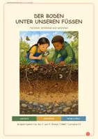 Vorschau - Arbeitsblätter - NMG Boden das Forscherheft mit Arbeitsblättern & Lösungen - Deckblatt