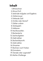 Vorschau - Stundenentwürfe - 5 Minuten Rechnen – 20 abwechslungsreiche Rechenaufgaben für die Grundschule - Seite 1