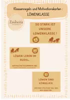 Vorschau - Poster - Klassenposter Löwenklasse (Zusammenhalt, Stärke...) - Deckblatt